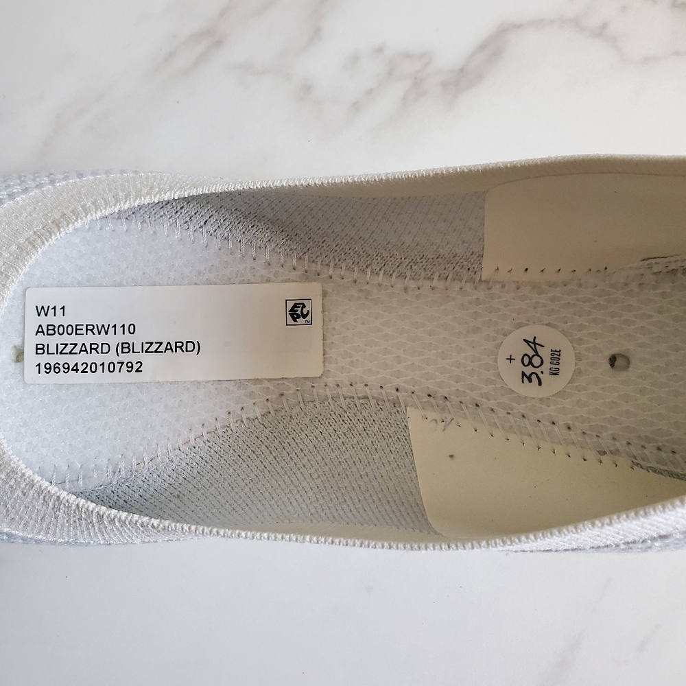 LOT OF 3 Allbirds Women's Ballerina Flats Tree Breezers 11W Beige, White, Grey - Picture 12 of 16